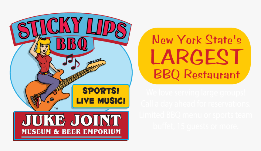 Sticky Lips Pit Bbq, HD Png Download