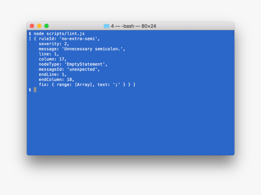 Eslint Script In Action, HD Png Download