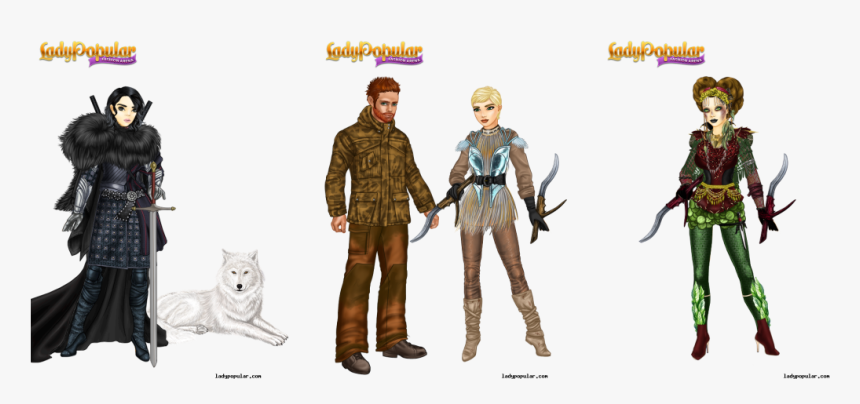 John Snow & Ghost, HD Png Download