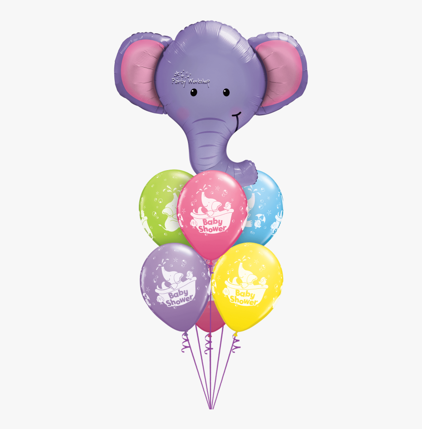 Baby Shower Elephant Luxury, HD Png Download