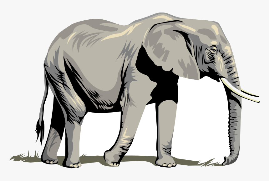 Elephant Free Elephants Images Clip Art On Transparent, HD Png Download