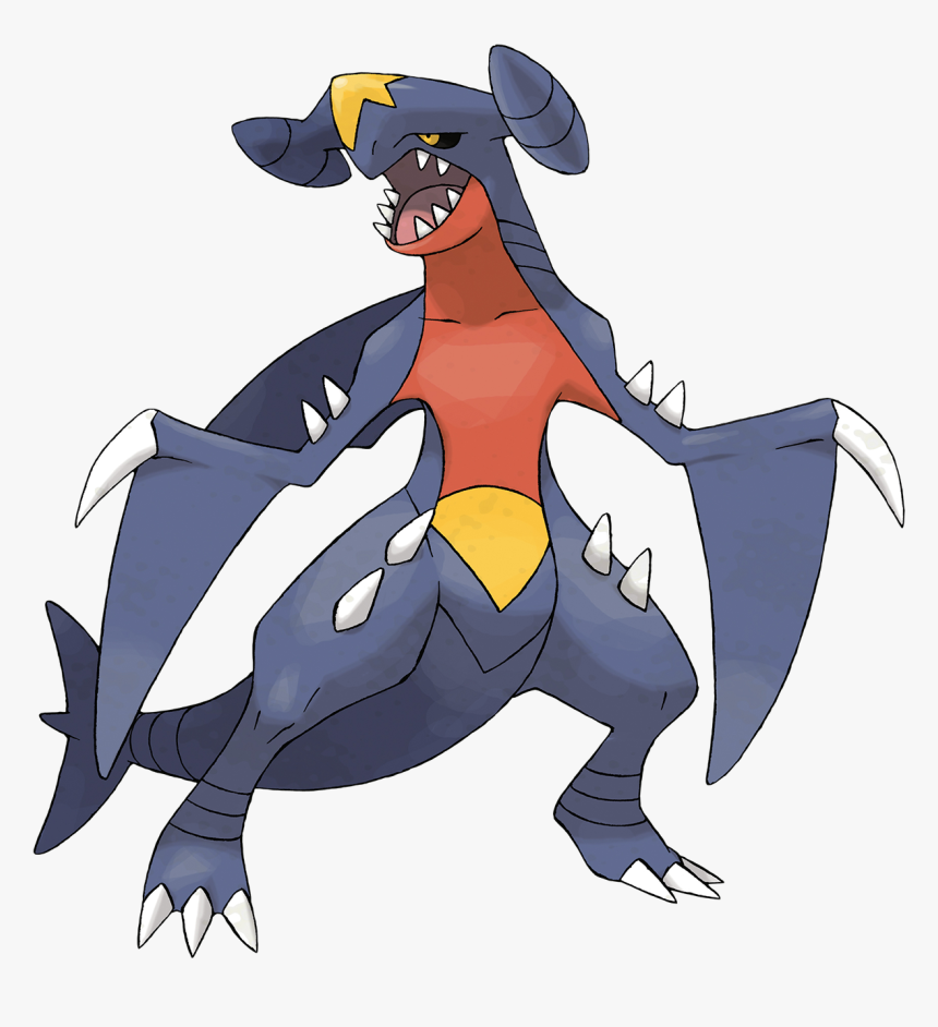 Shiny Garchomp, HD Png Download