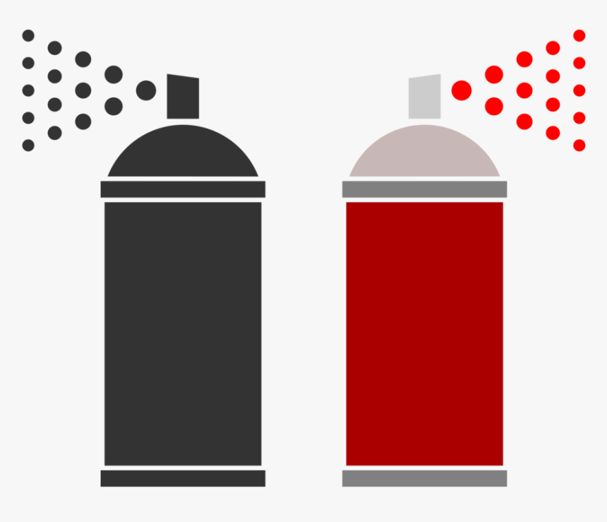Spray Painting Aerosol Spray Aerosol Paint Computer - Spray Can Paint Png, Transparent Png