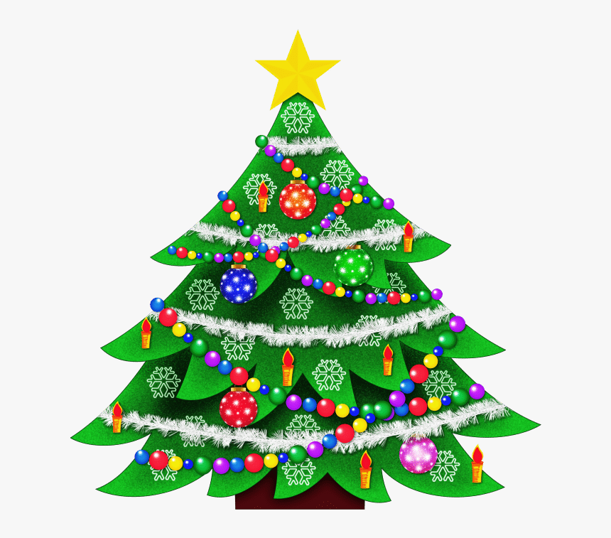 Christmas Tree Images Free Clip Art Christmas Tree HD Png Download