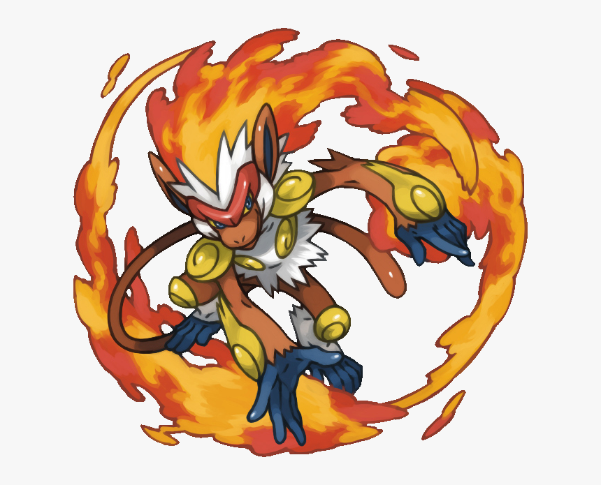 Infernape Would Obviously Fuck All Of Treecko S Line, HD Png Download