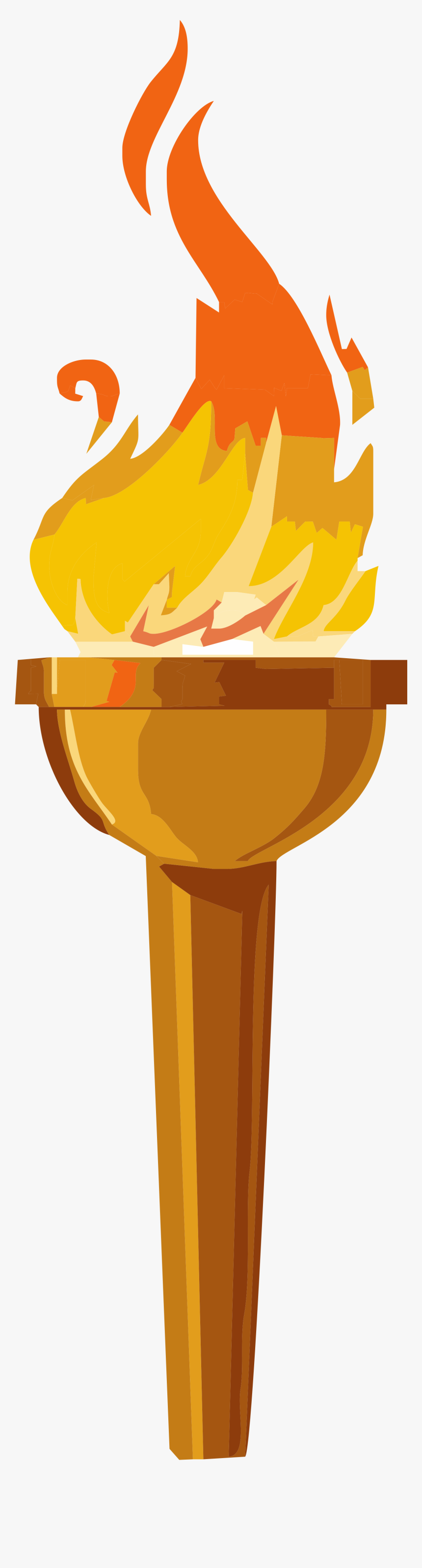 Olympic Torch Clip Art, HD Png Download