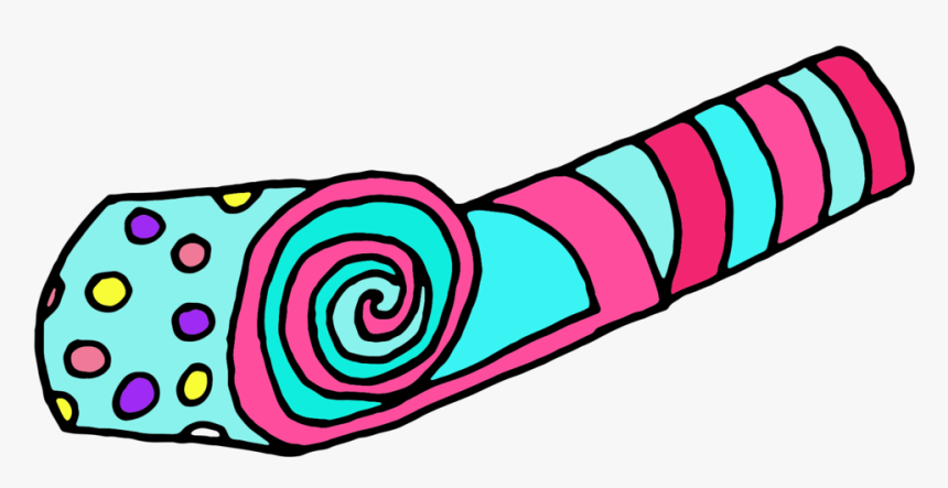 Party Blower Copy - Transparent Birthday Blower Png, Png Download