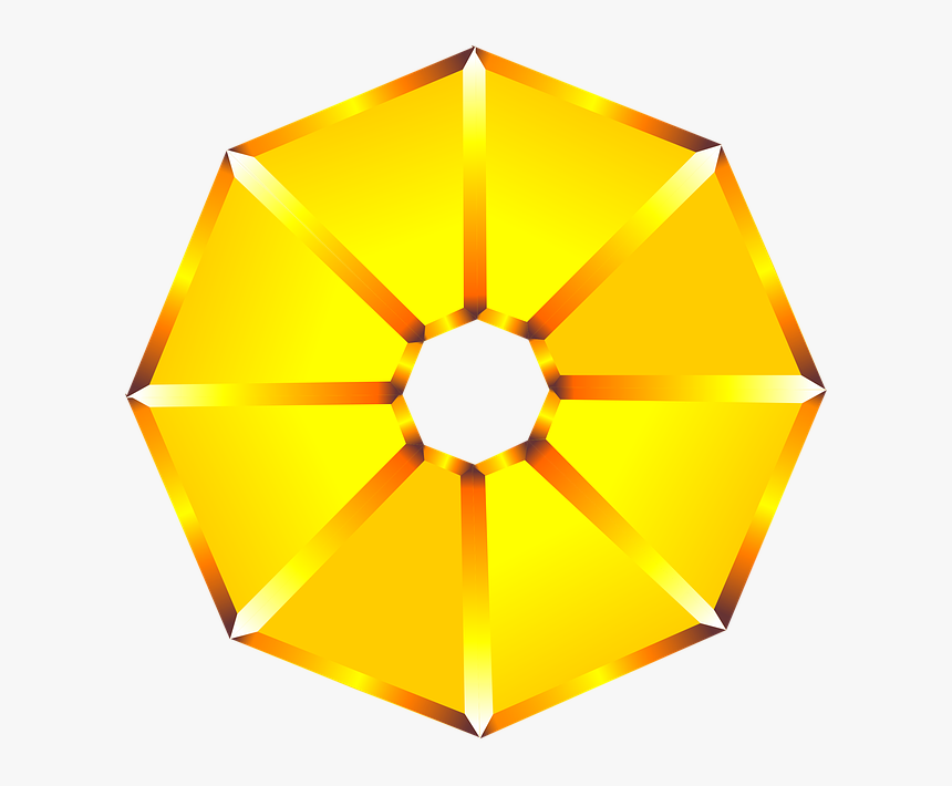 Arabesco Dourado, Ouro, Redondo, Metal, Precioso - Circle, HD Png Download