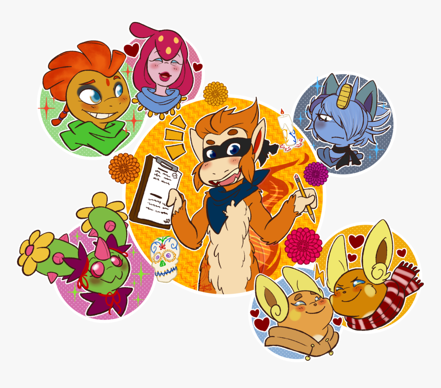 [fa] Dia De Muertos - Cartoon, HD Png Download