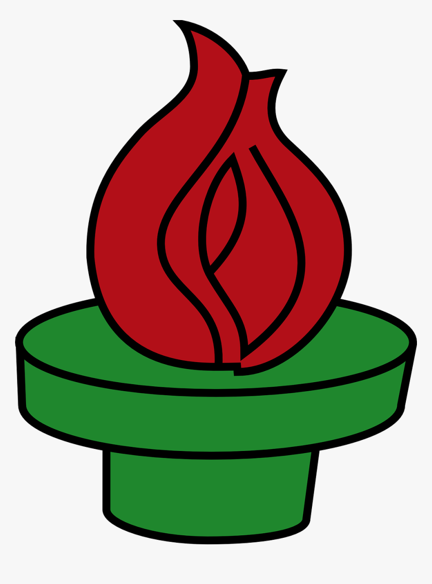 Olympics Torch Flame Free Picture, HD Png Download