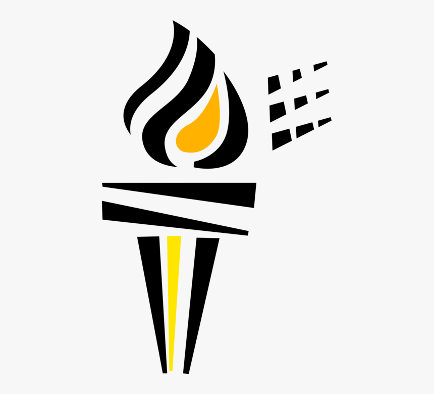 Transparent Flaming Torch Clipart - Tocha Vetor Png, Png Download