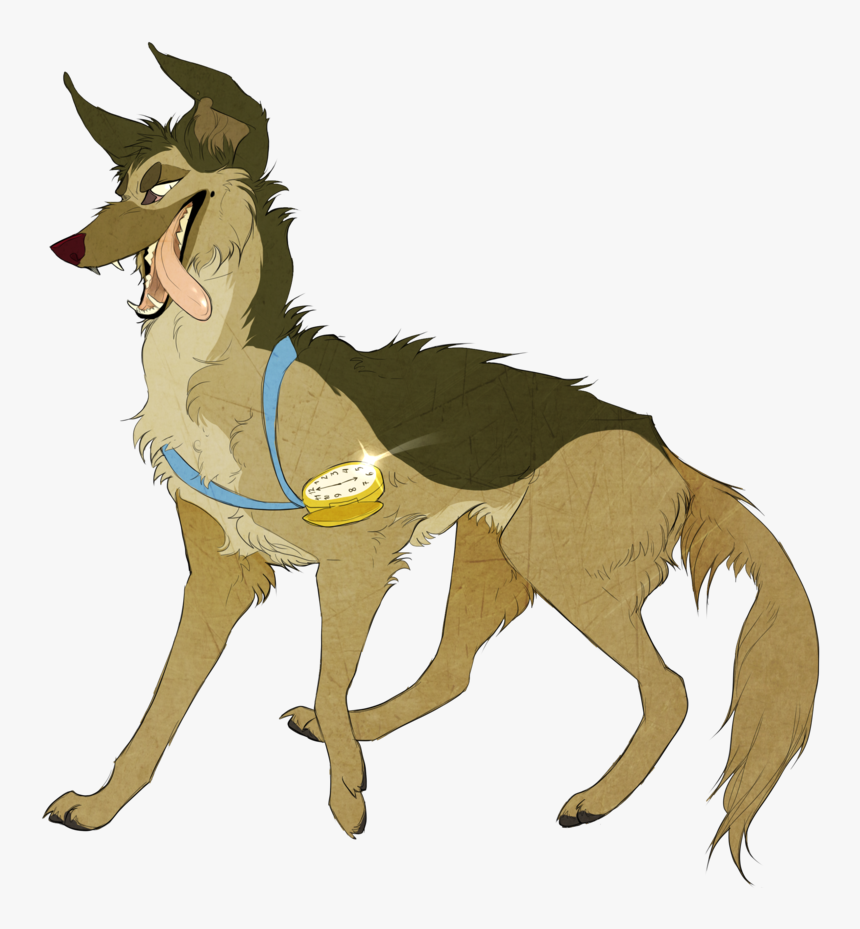 Female German Shepherd Fanart, HD Png Download