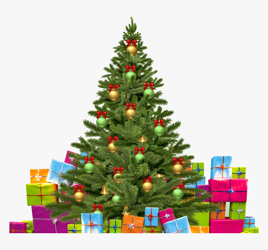 Christmas Tree With Gifts - Advance Happy Christmas Wishes, HD Png Download