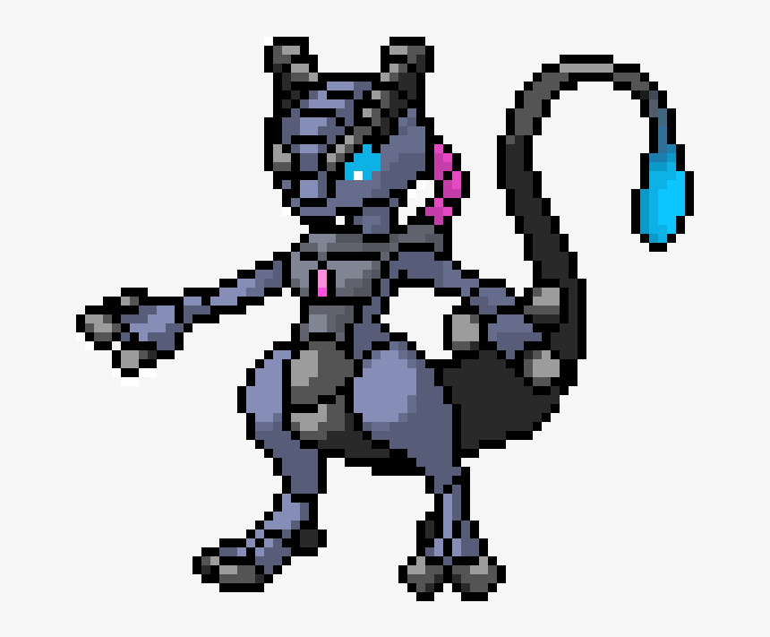Project Pokemon Corrupted Aura Mewtwo, HD Png Download