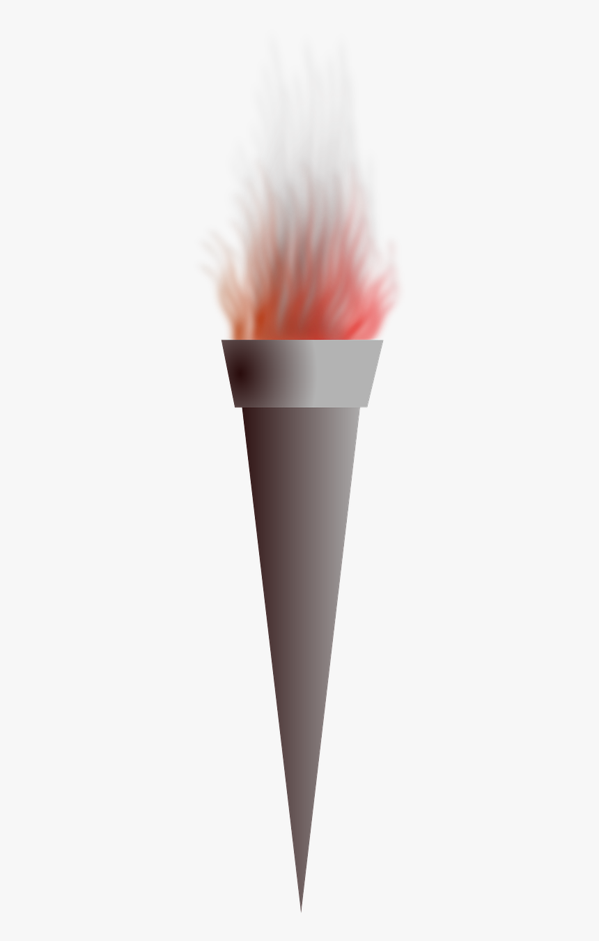 Torch Fire Flame Free Picture - Toothbrush, HD Png Download