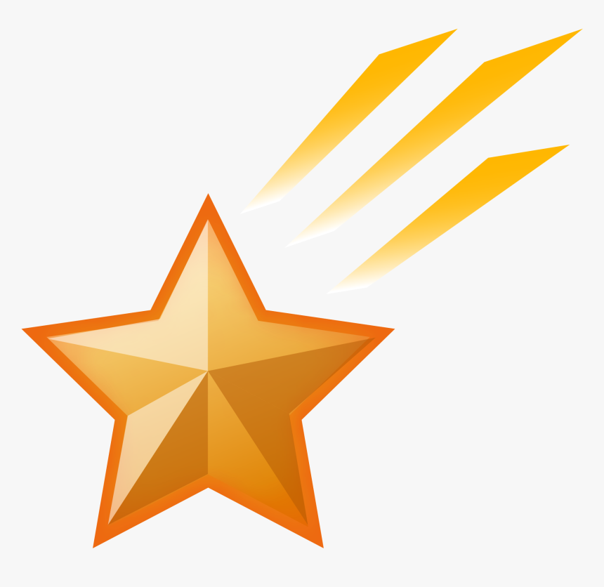 Shooting Star Clipart - Emoji Shooting Stars, HD Png Download