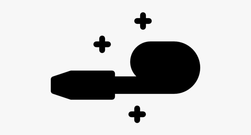 Transparent Birthday Party Blower Silhouette Png - Cross, Png Download