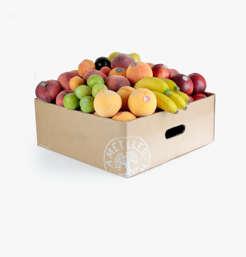 Cesta L Frutas Tda Sin Marca 7kg 
			title Cesta L - Caixa De Fruita Ametller, HD Png Download