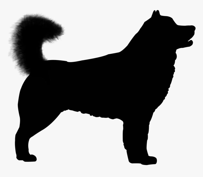 Malamute Alaskan Dog Free Picture - Alaskan Malamute Silhouette, HD Png Download