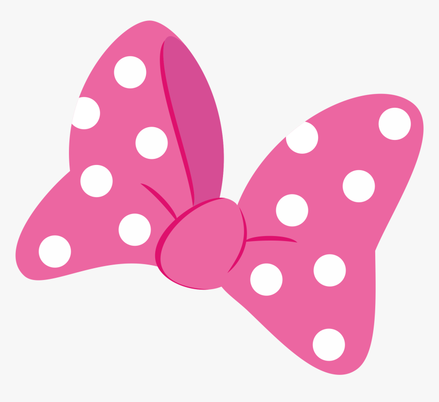 Minnie Mouse Pink Bow, HD Png Download