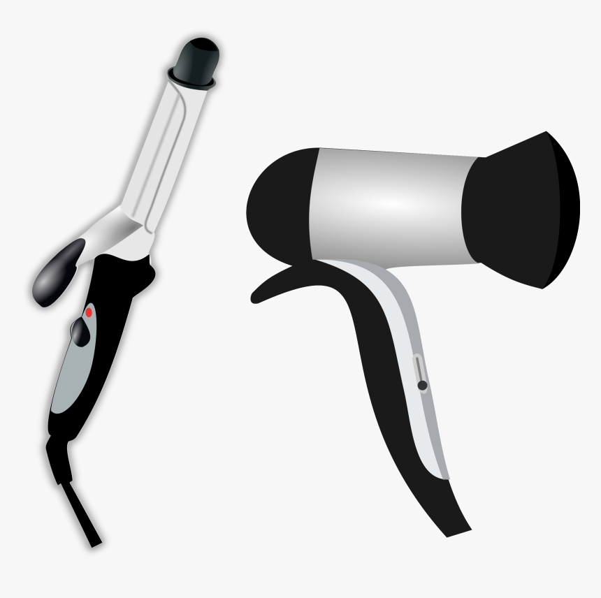 Fan & Iron Clip Arts - Blow Dryer Clipart Free, HD Png Download