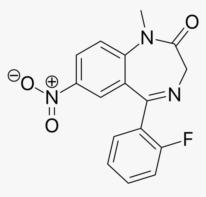 Ghb - Clorazepate Structure, HD Png Download