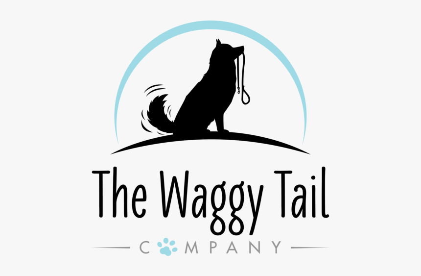 The Waggy Tail Company Logo Design Minimal Modern Feminine - Cat Yawns, HD Png Download