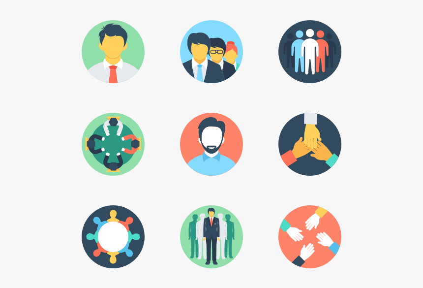 Teamwork And Organization - Back To School Icon Png, Transparent Png