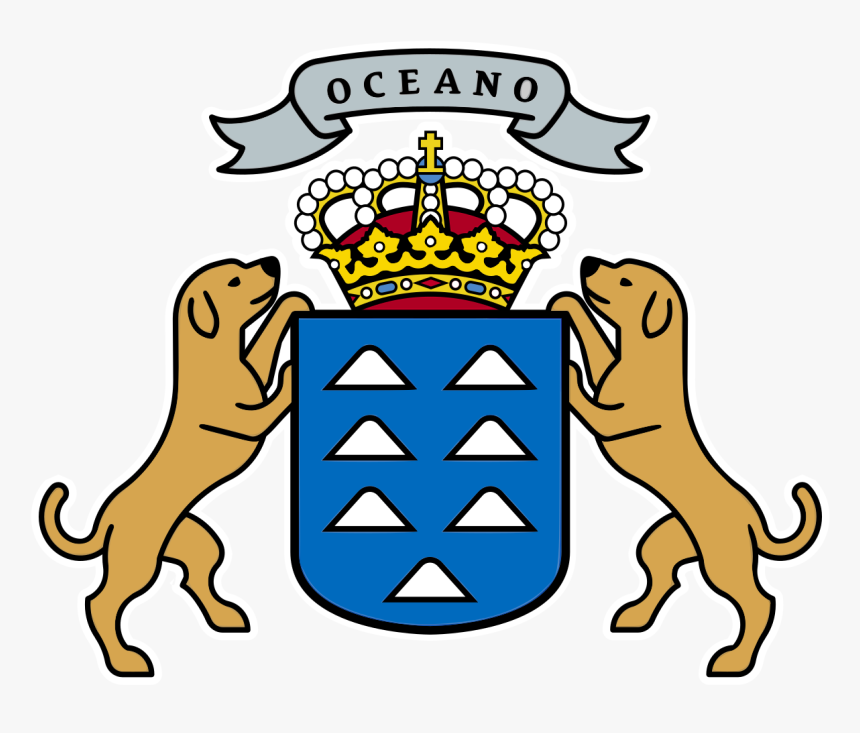 Canary Islands Coat Of Arms, HD Png Download