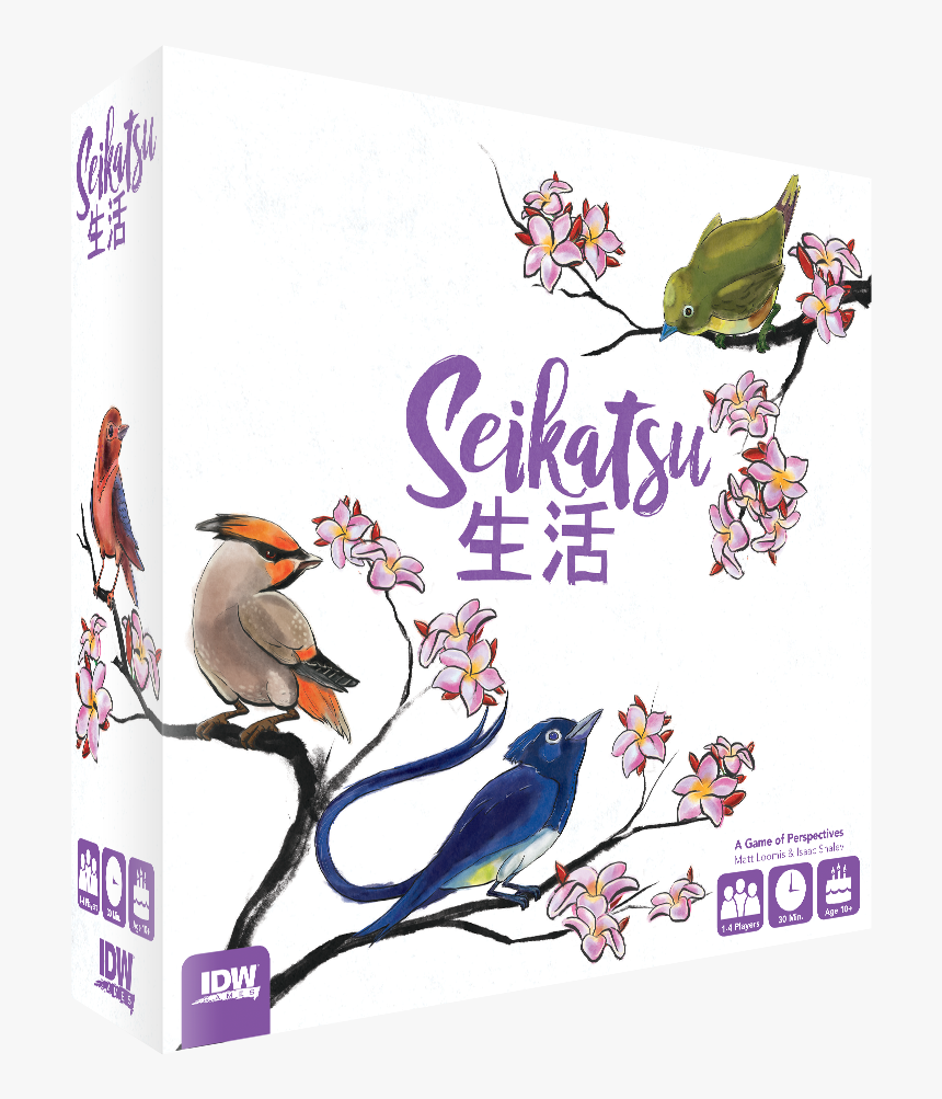 Seikatsu Boxmock-transparent - Seikatsu Board Game Reviews, HD Png Download