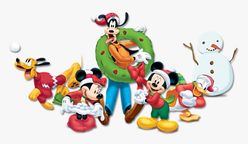Mickey Mouse Navidad Png, Transparent Png