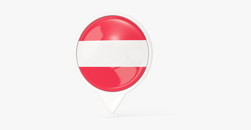 White Pointer With Flag - Emblem, HD Png Download