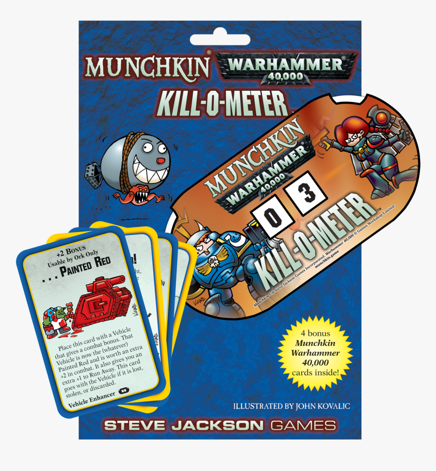 Munchkin Warhammer 40000 Kill O Meter, HD Png Download