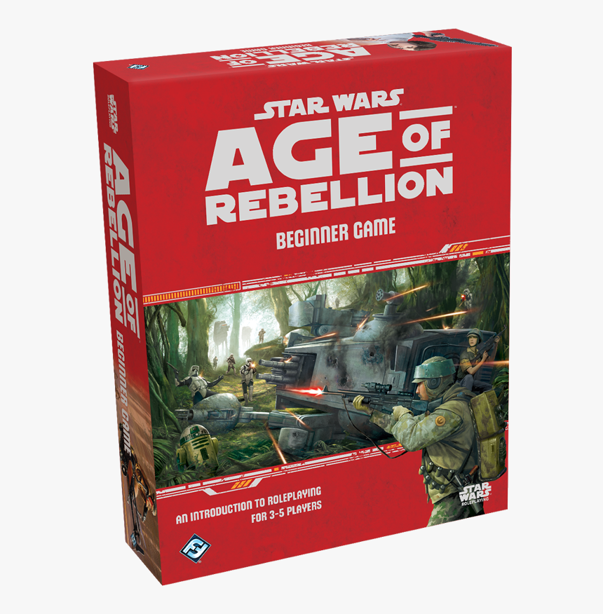 Star Wars Age Of Rebellion Beginner Game, HD Png Download