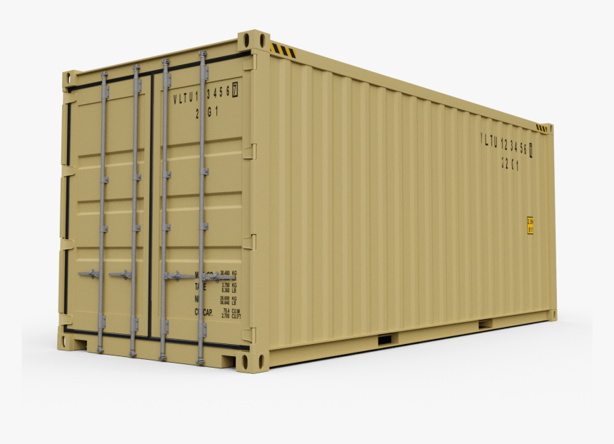 Shipping Container - 10 Feet Shipping Container Shed, HD Png Download
