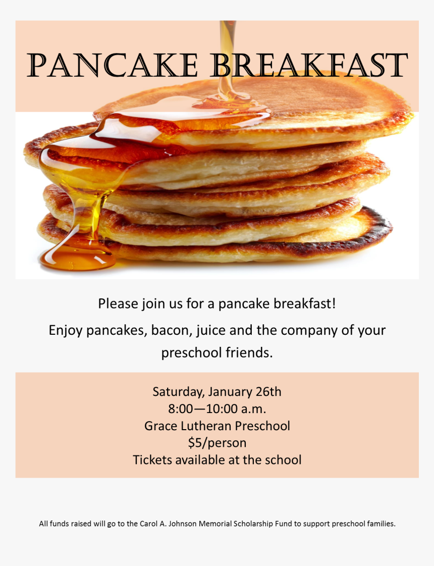 Pancake Breakfast - Pancake, HD Png Download