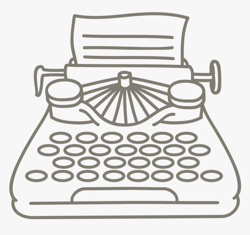 Icon Typewriter, HD Png Download