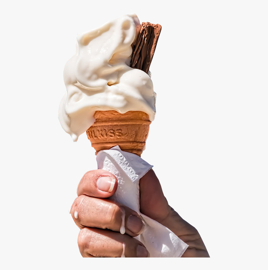 Ice Cream In Hand No Background Image - Ice Cream Iphone X, HD Png Download