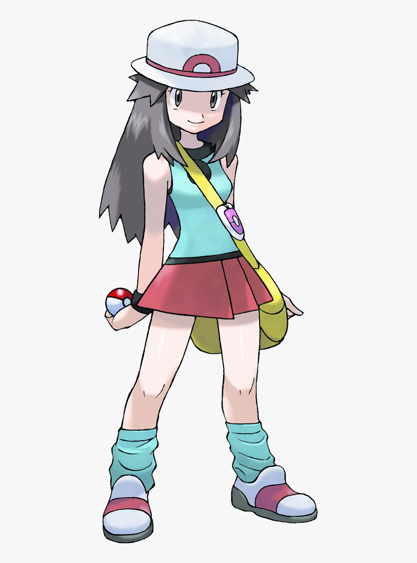 Pokemon Frlg Leaf - Pokemon Trainer Girl Smash, HD Png Download