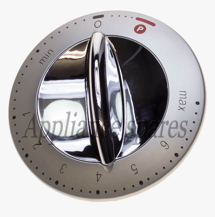 Kenwood Chef Silver And Chrome Control Knob And Insert - Emblem, HD Png Download