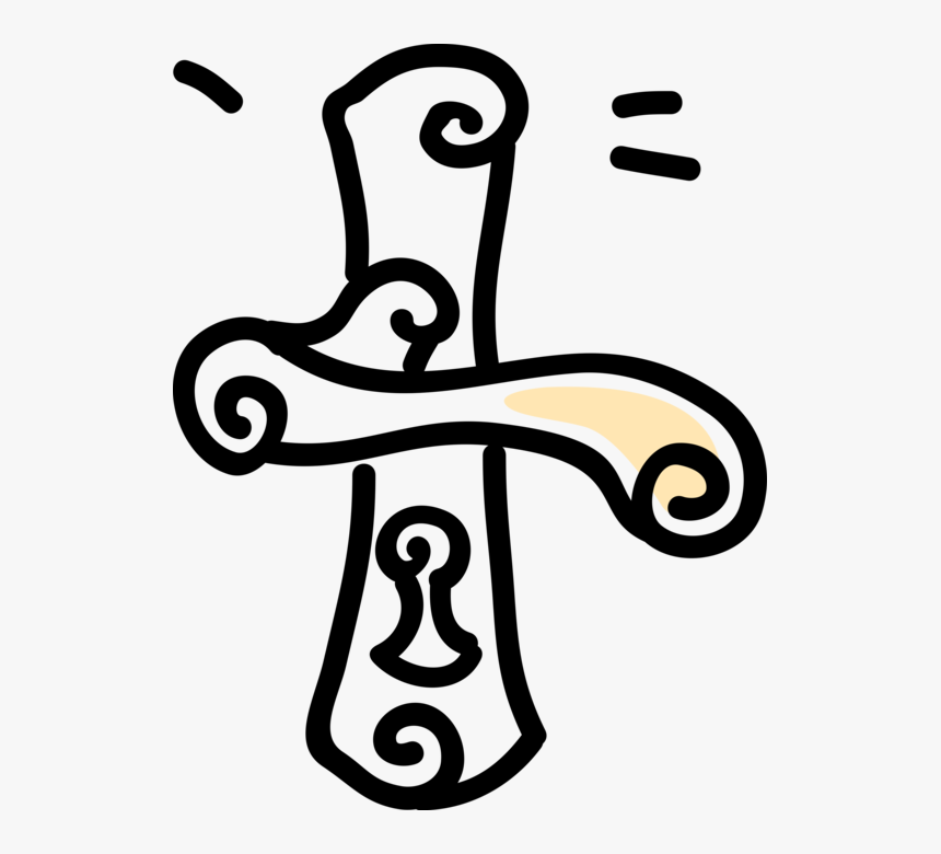 Vector Illustration Of Door Handle Or Knob Manually - Illustration, HD Png Download