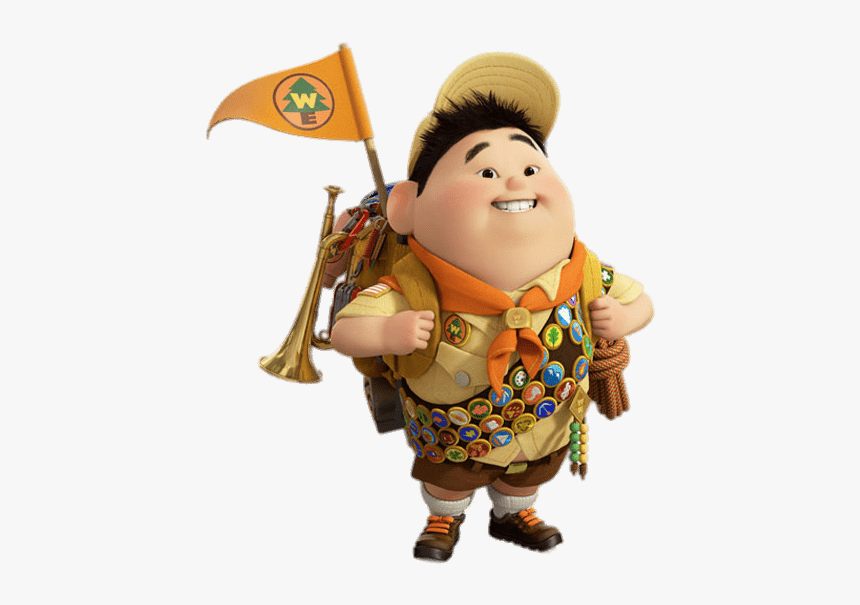 Russell In Full Uniform - Russell From Up Transparent, HD Png Download