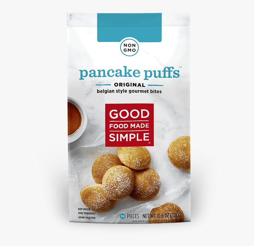 Good Food Made Simple Pancake Puffs, HD Png Download , Transparent Png