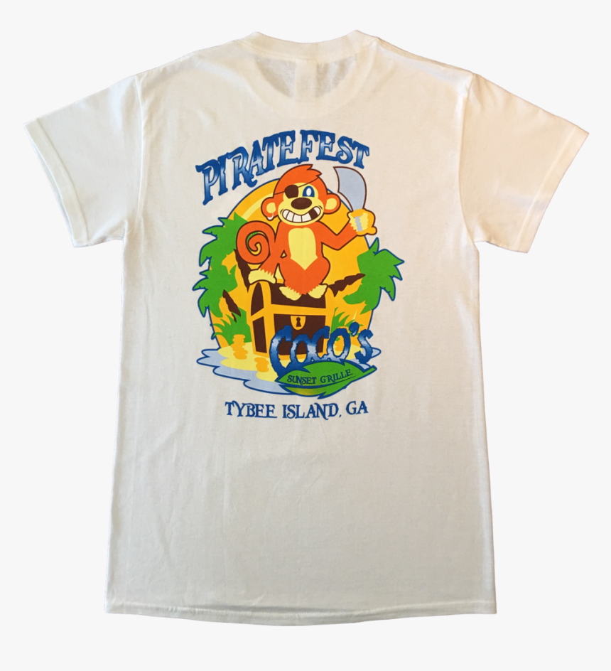 Pirate Tshirt White Back, HD Png Download