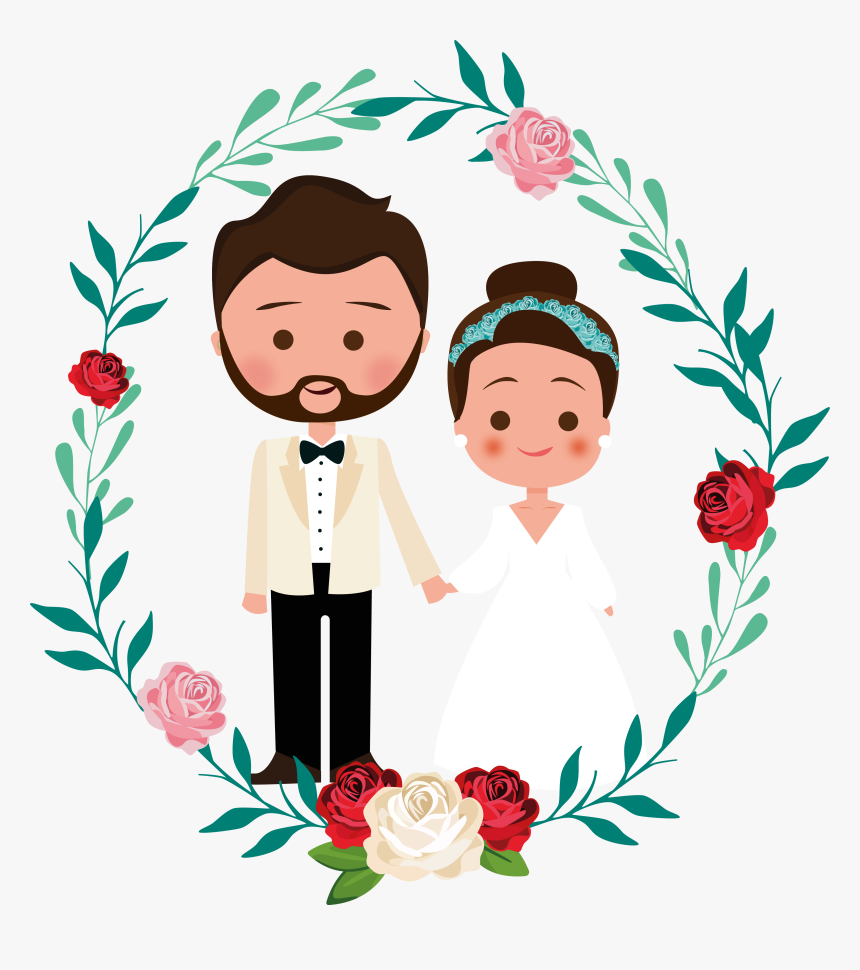 Wedding Floral Design Marriage Engagement - Vector Design Wedding Png, Transparent Png