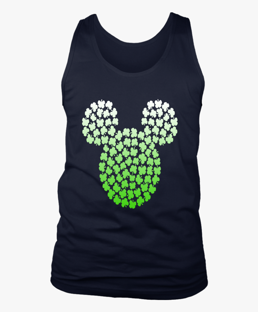 Disney Mickey Mouse Green Clovers St - 4th Of July Drinking Shirts, HD Png Download