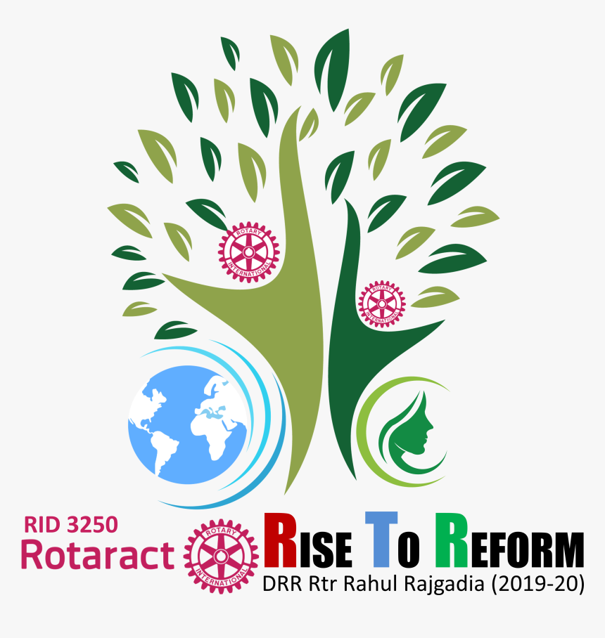 Rotaract Logo 2019 20, HD Png Download