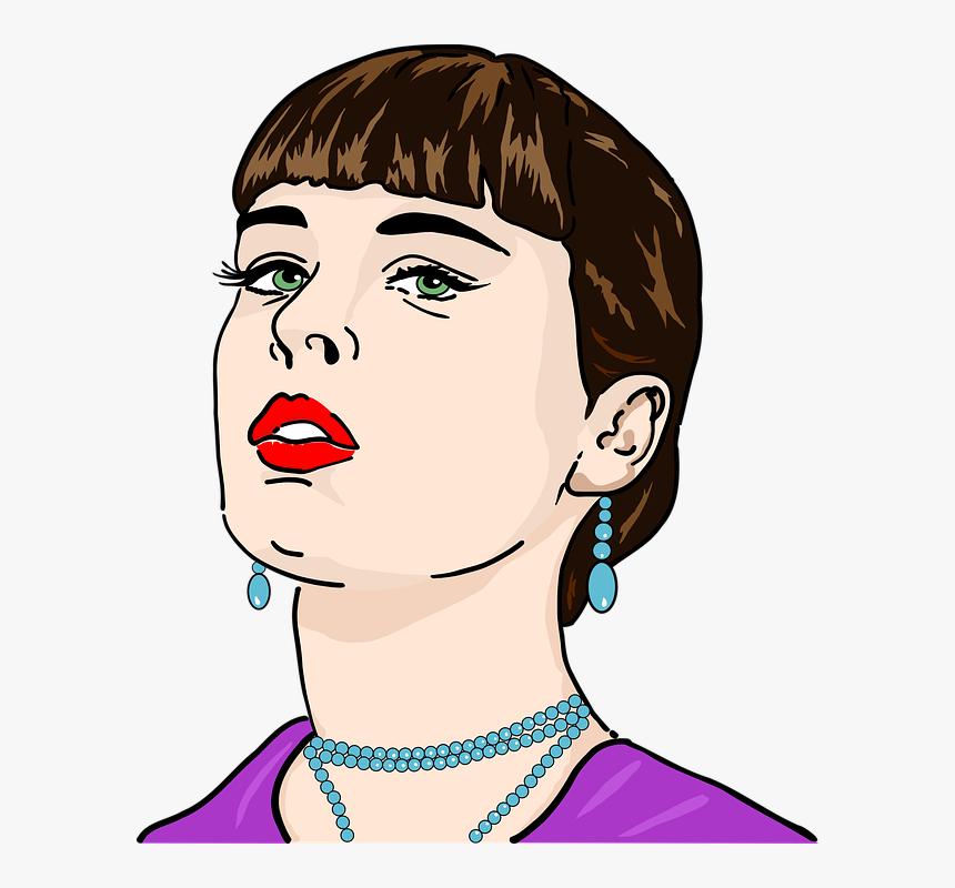 Sexy Face Png - Face Girl Vector Png, Transparent Png