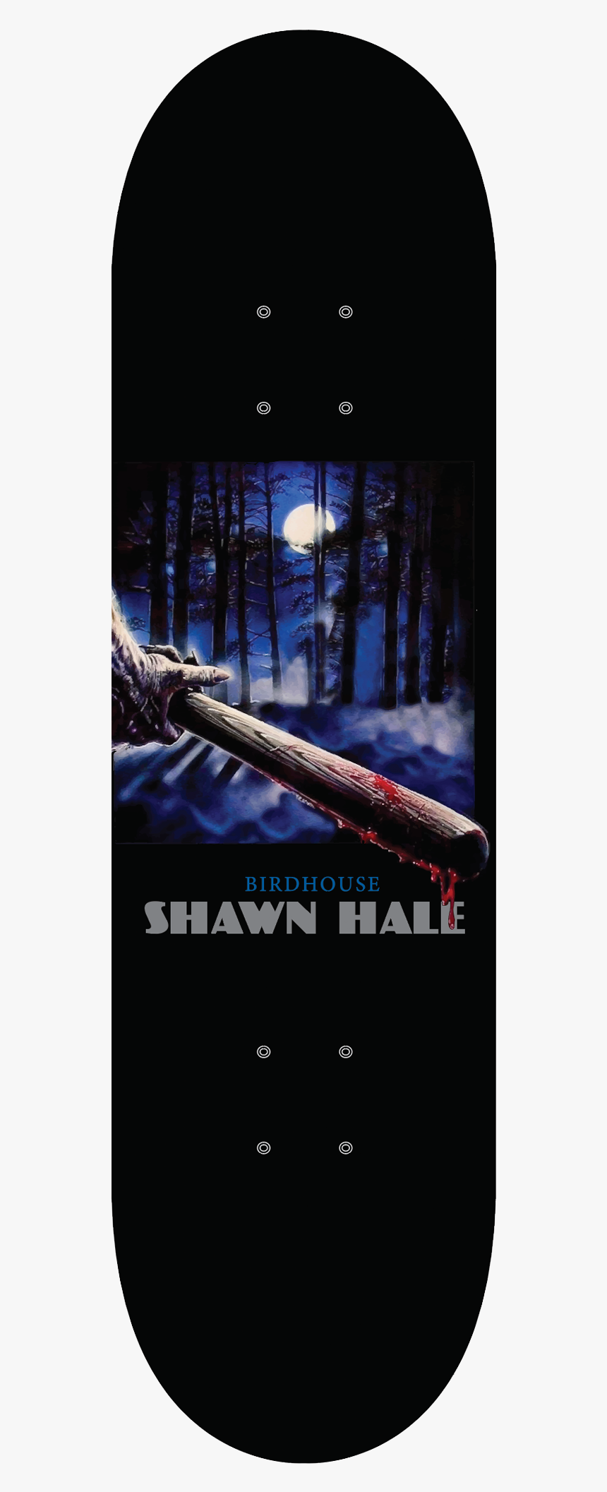 Shawn Hale Silver Bullet Deck - Hook Ups Skateboard Png, Transparent Png