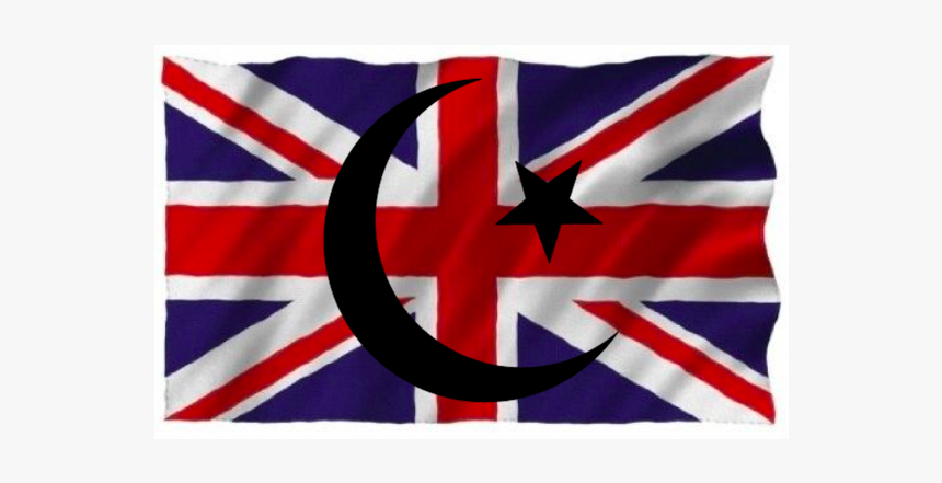 British Flag Ripped In Half, HD Png Download